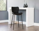 Antique Black Barstools set of 2 Lyla by Matho Sun, view 4