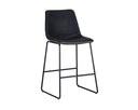 Antique Black Counter Stools set of 2 Cal by Matho Sun