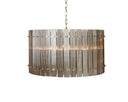 Small Nickel Smoke Grey Chandelier Kore by Matho Sun