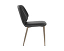 Bravo Black Dining Chairs set of 2 Clinton by Matho Sun, view 2