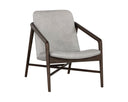 Distressed Brown Saloon Light Grey Leather Lounge Chair Cinelli by Matho Sun