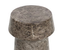 Marble Look Dark Emperador End Table Brie by Matho Sun, view 4