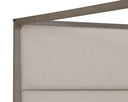 King Zenith Taupe Grey Bed Danette Canopy by Matho Sun, view 3
