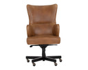 Tobacco Tan Office Chair Hubert by Matho Sun, view 2