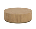 Round Rustic Oak Coffee Table Kalla by Matho Sun, view 2