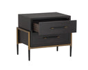 Espresso Nightstand Weldrick by Matho Sun, view 3