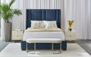 Small Cream Nightstand Celine by Matho Sun, view 7