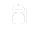 Sumie End Table by Matho Sun, view 5