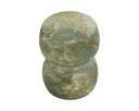 Marble Look Jade Onyx End Table Gemina by Matho Sun, view 4