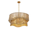 Natural Jute Chandelier Rhine by Matho Sun, view 2