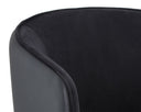 Abbington Black / Napa Black Dining Armchair Asher by Matho Sun, view 6