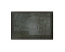 60" X 40" Dark Brown Floater Frame Green Nature Enchanted Forest by Matho Sun