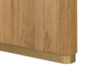 Rectangular Rustic Oak 96" Dining Table Kalla by Matho Sun, view 5