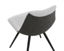 Black Belfast Heather Grey / Rosemary Dining Chair Lipa by Matho Sun, view 5
