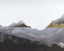60" X 40" Charcoal Frame Landscape Great Exploration by Matho Sun, view 3