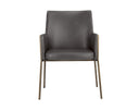 Kendall Grey Dining Armchair Bernadette by Matho Sun, view 2