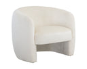 Bergen Ivory Lounge Chair Mircea by Matho Sun