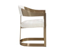 Rhea Light Barley Dining Armchair Beaumont by Matho Sun, view 3