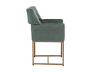 Aura Teal Dining Armchair Greco by Matho Sun, view 3