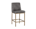 Overcast Grey Counter Stool Leighland by Matho Sun