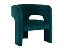 Meg Teal Lounge Chair Isidore by Matho Sun