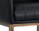 Bravo Black Lounge Chair Wolfe by Matho Sun, view 5