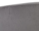 Antonio Charcoal Lounge Chair Treviso Swivel by Matho Sun, view 8