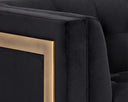 Abbington Black Sofa Ekon by Matho Sun, view 5