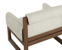 Geralt Linen Lounge Chair Ferguson by Matho Sun, view 5