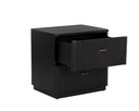 Black Nightstand Etienne by Matho Sun, view 3