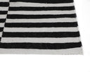 Black / Ivory 6' X 9' Rug Zigby Hand-Woven by Matho Sun, view 2