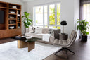 Gunmetal End Table Bernaby by Matho Sun, view 5