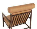 Sahara Camel Leather Lounge Chair Biko by Matho Sun, view 5