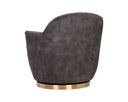 Nono Shitake Lounge Chair Casey Swivel by Matho Sun, view 4
