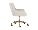 Beige Linen Office Chair Franklin by Matho Sun, view 3