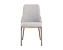 Belfast Heather Grey / Bravo Metal Dining Chairs set of 2 Marie by Matho Sun, view 2