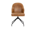 Tobacco Tan Dining Chair Bretta Swivel by Matho Sun, view 2
