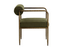 Copenhagen Olive Dining Armchair Ajani by Matho Sun, view 3