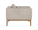 Bali Bone Leather Armchair Burr by Matho Sun, view 3