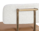 Napa Cognac / Rhea Light Barley Barstool Larissa by Matho Sun, view 7