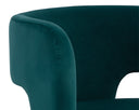 Meg Teal Lounge Chair Isidore by Matho Sun, view 7