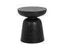 Black End Table Lucida by Matho Sun
