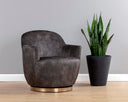 Nono Shitake Lounge Chair Casey Swivel by Matho Sun, view 5