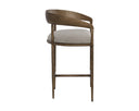 Zenith Taupe Grey Counter Stool Zanatta by Matho Sun, view 3