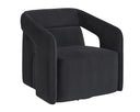 Abbington Black Lounge Chair Kendrick Swivel by Matho Sun