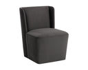 Piccolo Pebble Dining Chair Amita Wheeled by Matho Sun