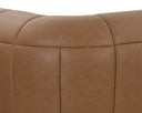 Lucia Cognac Leather Sofa Cyril by Matho Sun, view 7