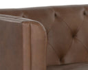 Vintage Caramel Leather Sofa Westin by Matho Sun, view 5