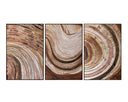 40" X 60" Deep Brown Floater Frame Nature Turning Point Ii by Matho Sun, view 3