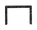 Marble Look Black Console Table Axle by Matho Sun, view 3